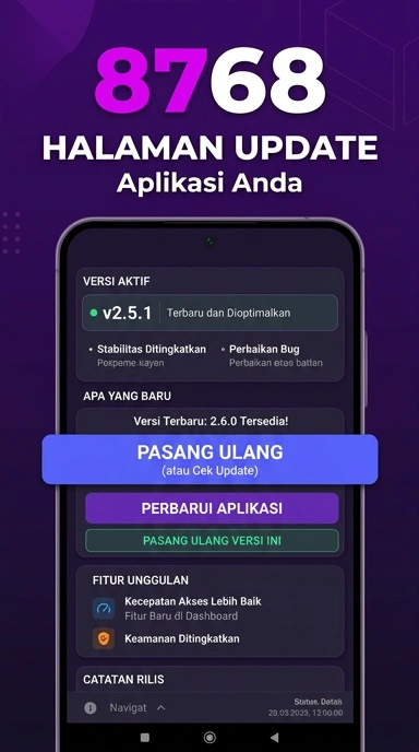 Riwayat Versi 8768 untuk Pengguna Android