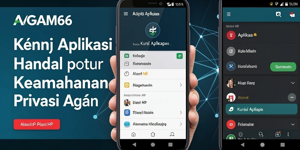 Tampilan antarmuka AGAM66 yang mudah dipahami untuk Kunci Aplikasi.