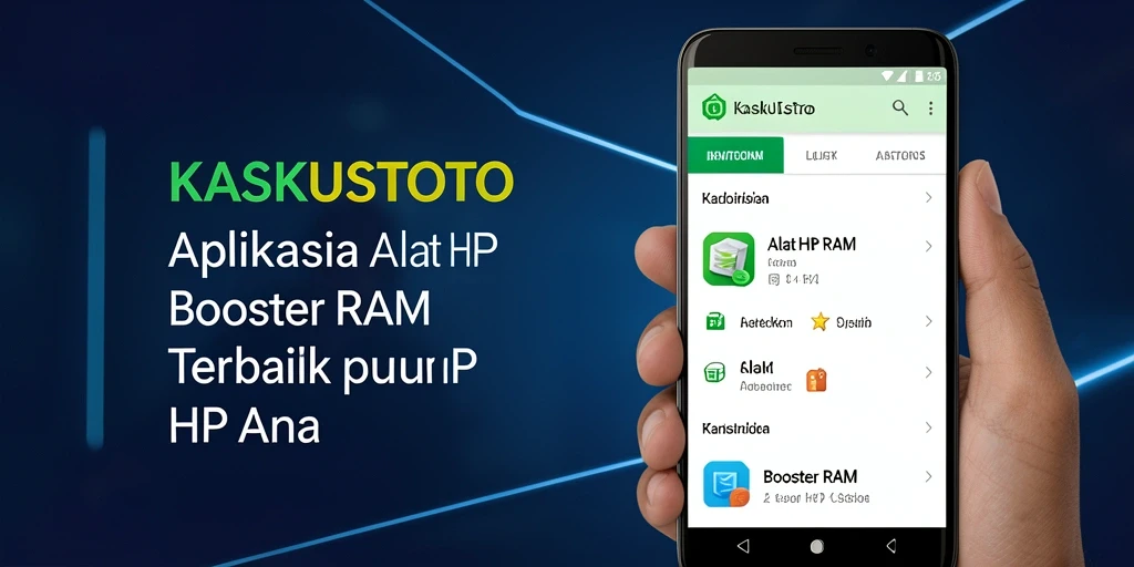 Antarmuka aplikasi KASKUSTOTO yang user-friendly untuk pengelolaan RAM.