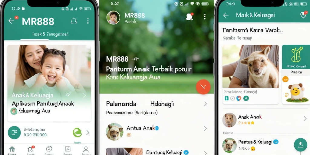 Tampilan antarmuka pengguna MR888 yang intuitif dan informatif.